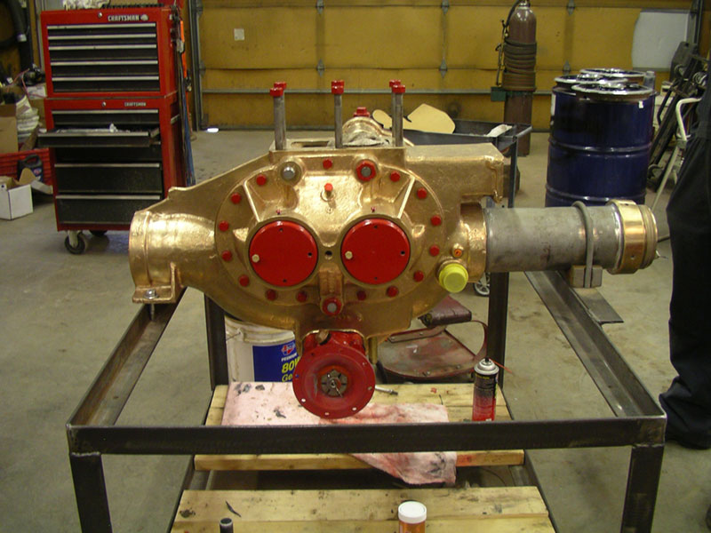 500 GPM Rotary Gear Fire Pump 